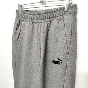 Puma sweatpants joggers gray size small
